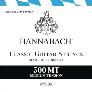 Hannabach 500MT classic guitar strings are crystal clear, smooth and affordable. Hannabach classic guitar strings are made in Germany.