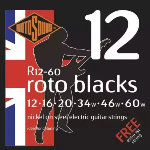 Hybrid custom gauge version of our best-selling electric guitar strings. The combination of silky nickel wrap and powerful steel core make our Rotos a great all-rounder for any playing style or genre.