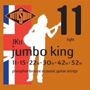Strings for Acoustic & Classical Guitars. Your instrument deserves the best. Our passion for exceptional sound drives us to emphasize the critical role that guitar strings play in shaping your instrument’s tone. By experimenting with various string types and gauges, you can significantly influence and customize your guitar’s sound. We offer a range of guitar strings including Elixir, Rotosound and others are coming soon.