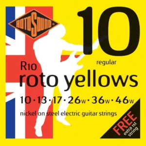 Having recently celebrated over 50 years of producing the worlds finest music strings, we at Rotosound proudly offer our nickel on steel electric strings, suited for all musicians & playing styles.