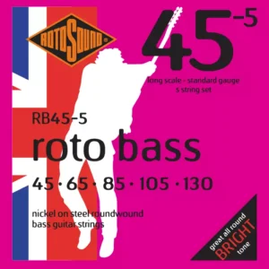 ROTO BASS strings for Electric Bass guitars are manufactured on ‘state of the art’ computer controlled string winding machines, bringing you a consistently good product time and time again. The sound, balance, feel and tone remains uppermost in Rotosound’s commitment to offer the musician the very best in value for money.