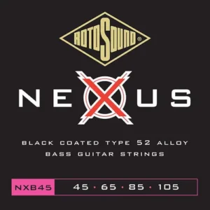 The string with extra life to suit the player for all seasons. Black coated alloy Gauge 45-105.