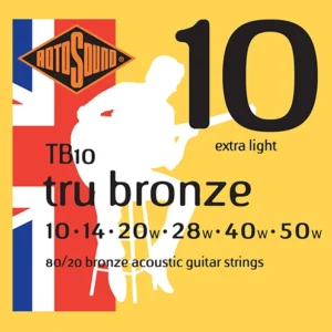 Strings for Acoustic & Classical Guitars. Your instrument deserves the best. Our passion for exceptional sound drives us to emphasize the critical role that guitar strings play in shaping your instrument’s tone. By experimenting with various string types and gauges, you can significantly influence and customize your guitar’s sound. We offer a range of guitar strings including Elixir, Rotosound and others are coming soon.