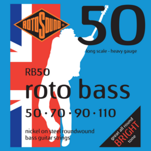 This very popular nickel on steel string offers the best of both worlds without sacrificing on quality. The sound, balance, feel and tone remains uppermost in Rotosound’s commitment to offer the musician the very best in value for money.