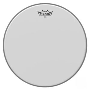 The Ambassador® X 14 Coated drumhead features enhanced attack with wider midrange tones, natural controlled sustain, and increased durability. Constructed with 1-ply 14-mil coated film, Ambassador X 14 Coated heads provide a unique feel for enhanced stick rebound. The same film as the Ambassador Coated but 40% thicker.