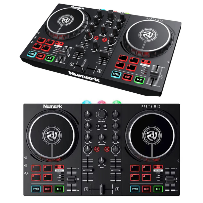 This is an amazing DJ controller that connects directly to your laptop and lets you play and mix all of your favorite songs with the included DJ software. Mix, blend and create just the right mood with this 2-channel DJ controller—you will rock the house!