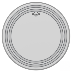 Powersonic® Coated Bass drumheads feature focused lows with a subtle attack. Constructed with 2-plies of 7-mil and 5-mil Coated film, and two specifically placed subsonic dampening rings.