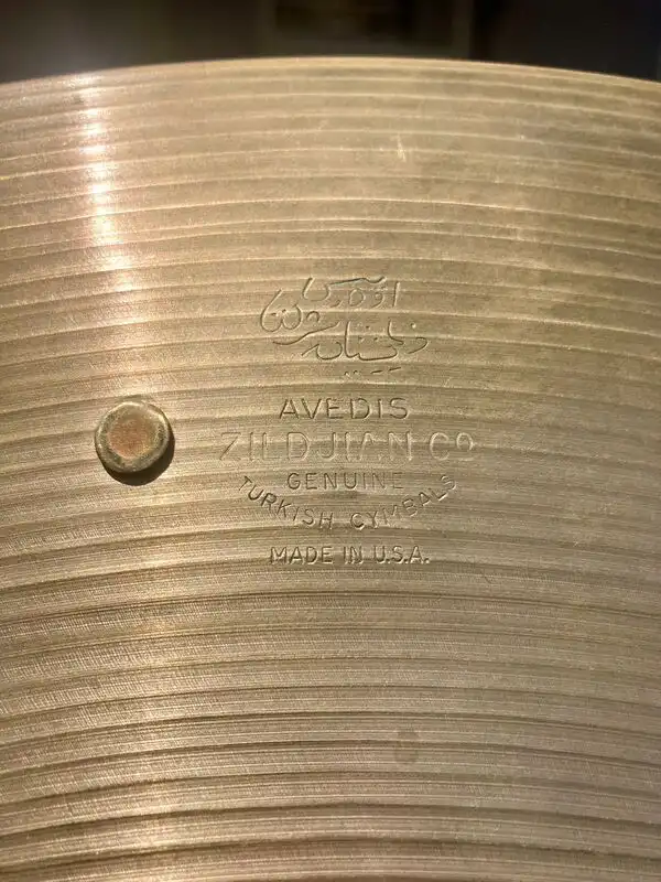 20" Zildjian-A medium Sizzle Ride, Vintage - Image 3